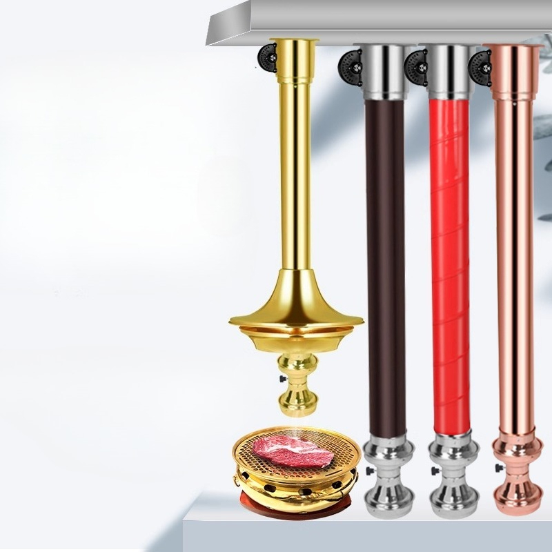 Korean Bbq Grill - Hotte d'échappement télescopique pour barbecue coréen,