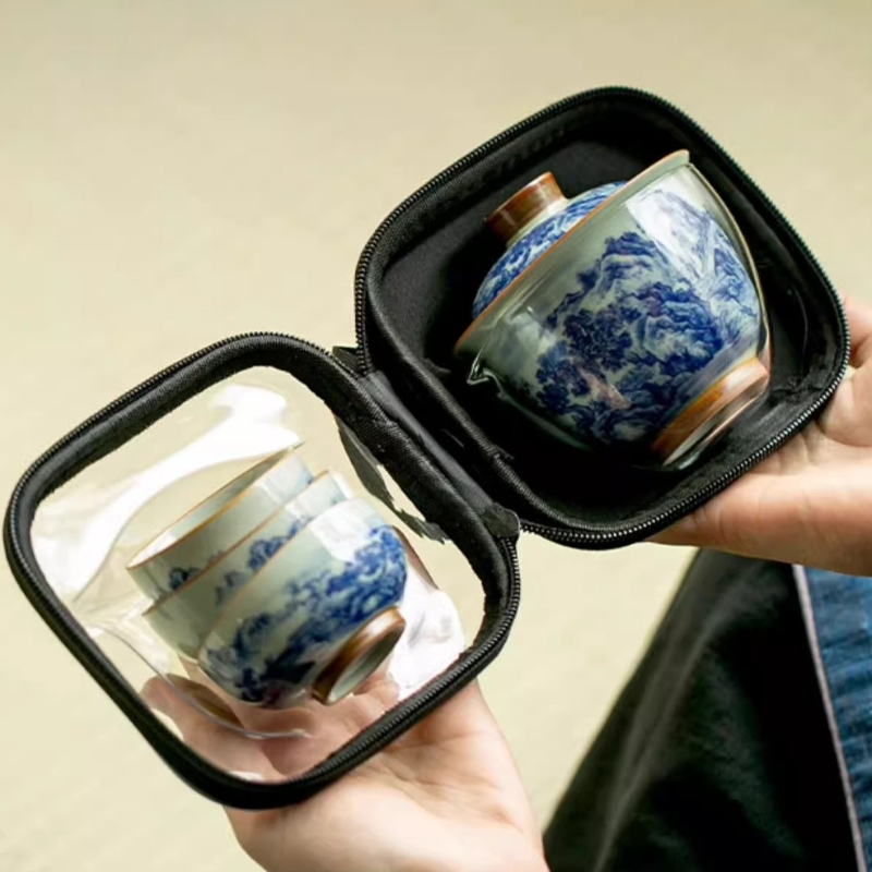 Korean Tea Set - Tasse à thé chinoise rétro en