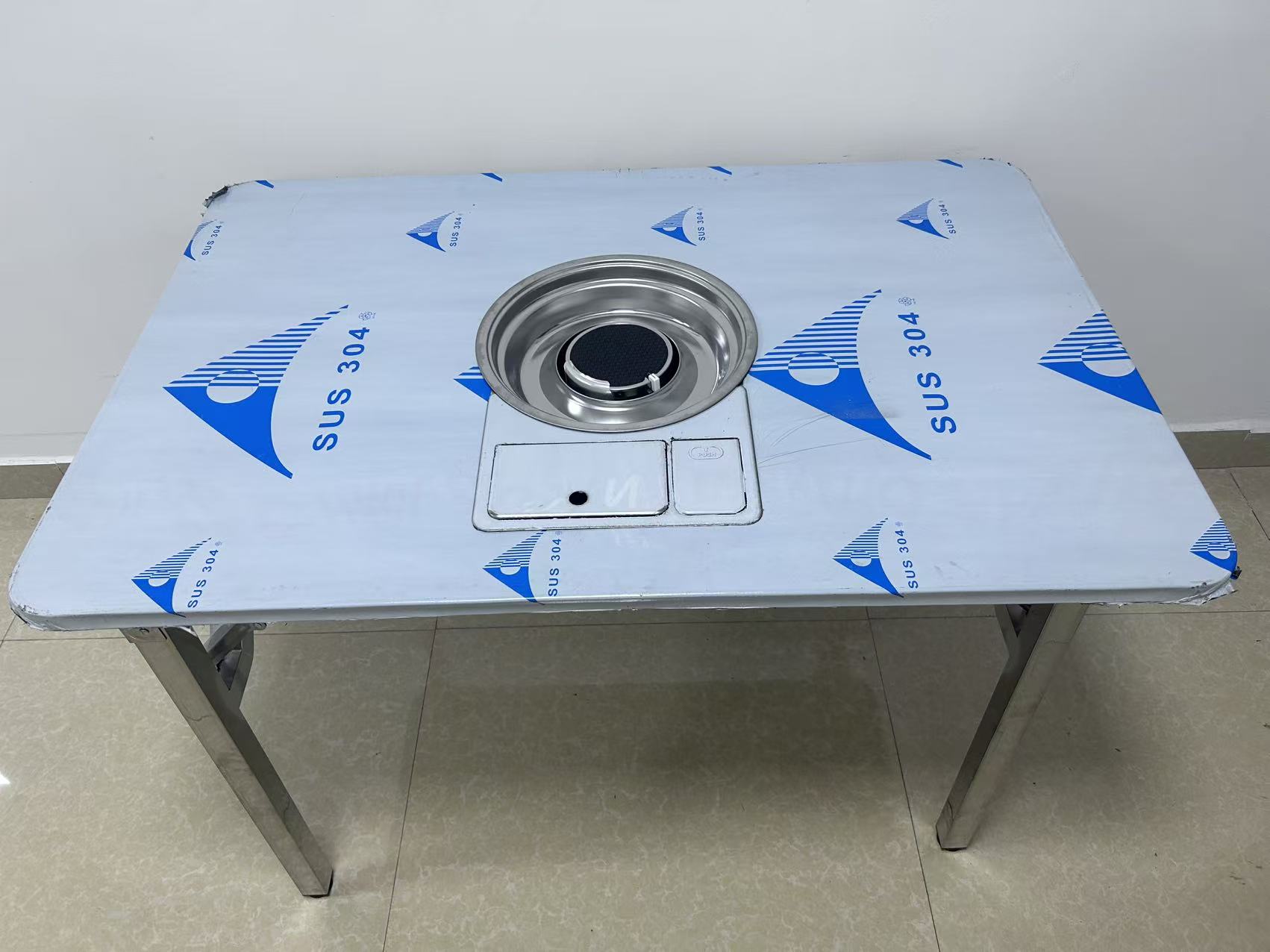 Table à manger carrée pliable  - Korean Bbq Grill avis et prix
