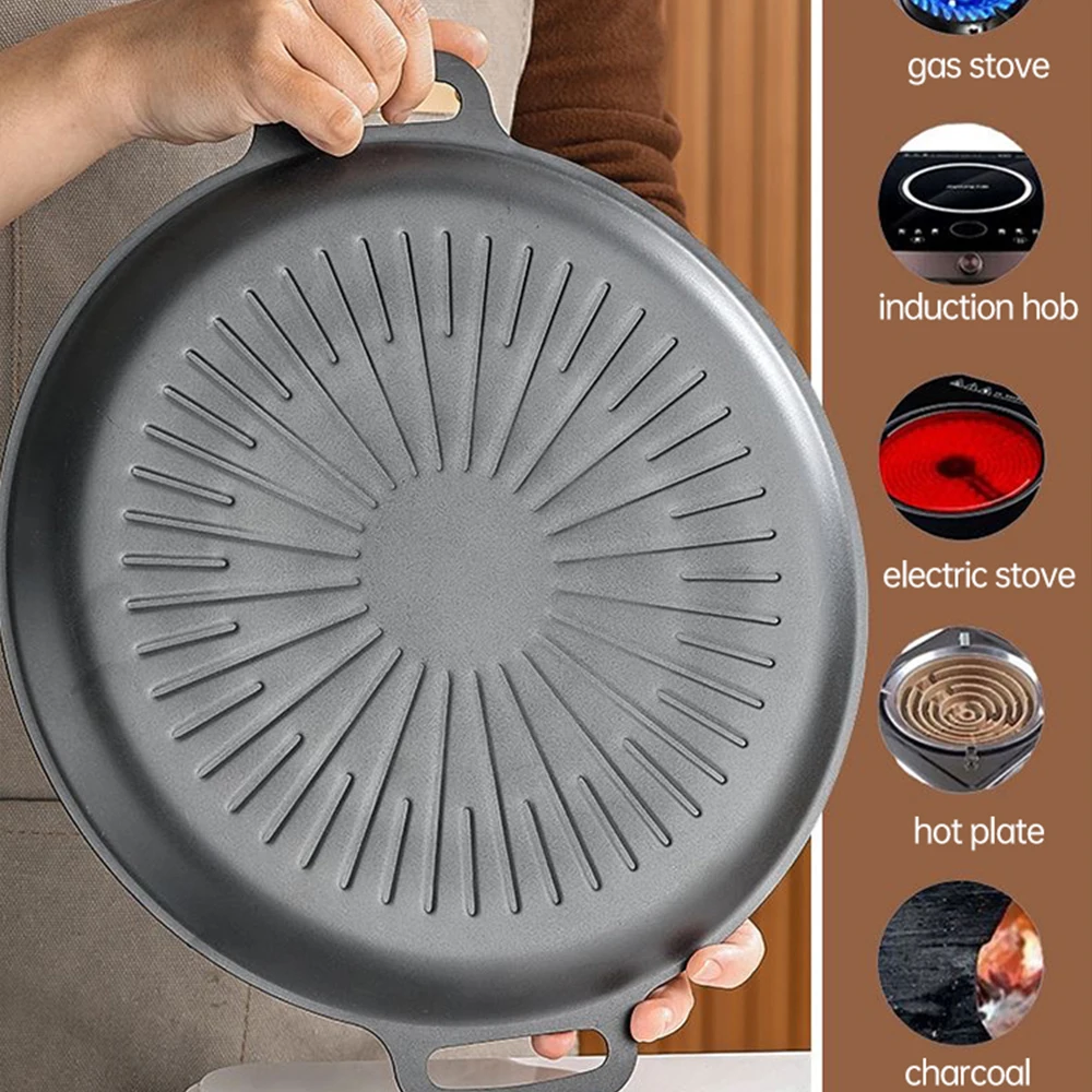 Plaque de cuisson antiadhésive - Korean Bbq Grill avis et prix