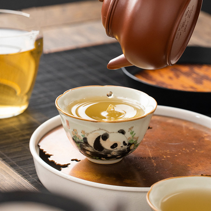 Tasse à thé en céramique au fo - Korean Tea Set avis et prix