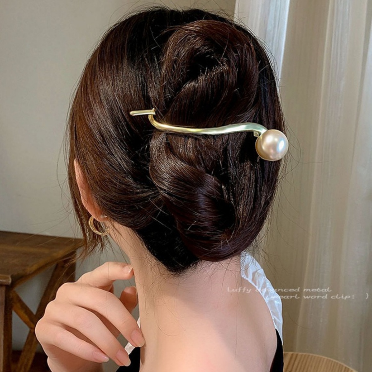 Pince à cheveux torsadée en pe - Lifestyle In Korean avis et prix