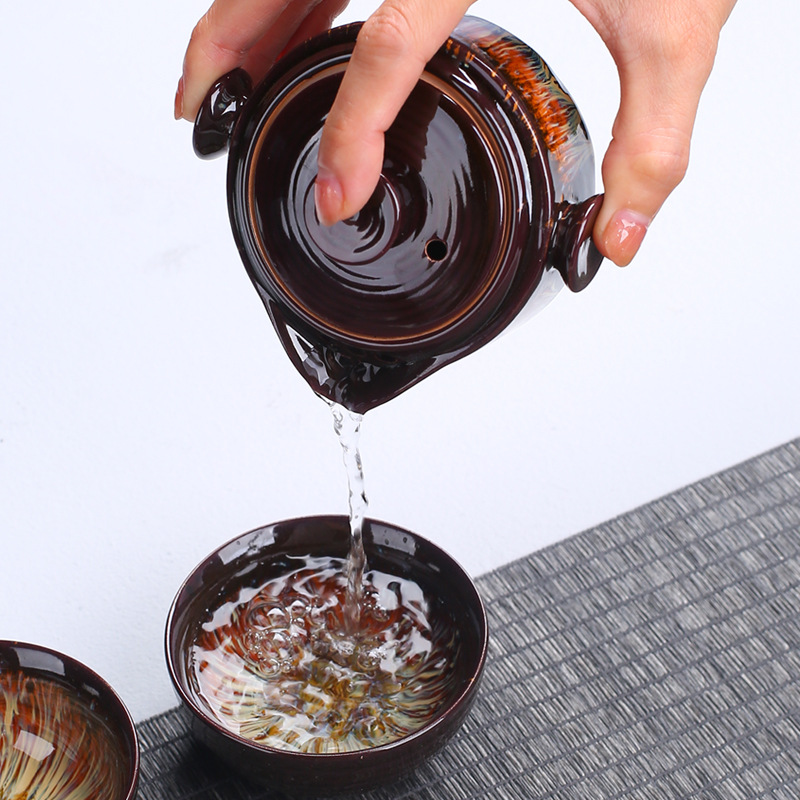 Gaiwan-Théière portable en cér - Korean Tea Set avis et prix