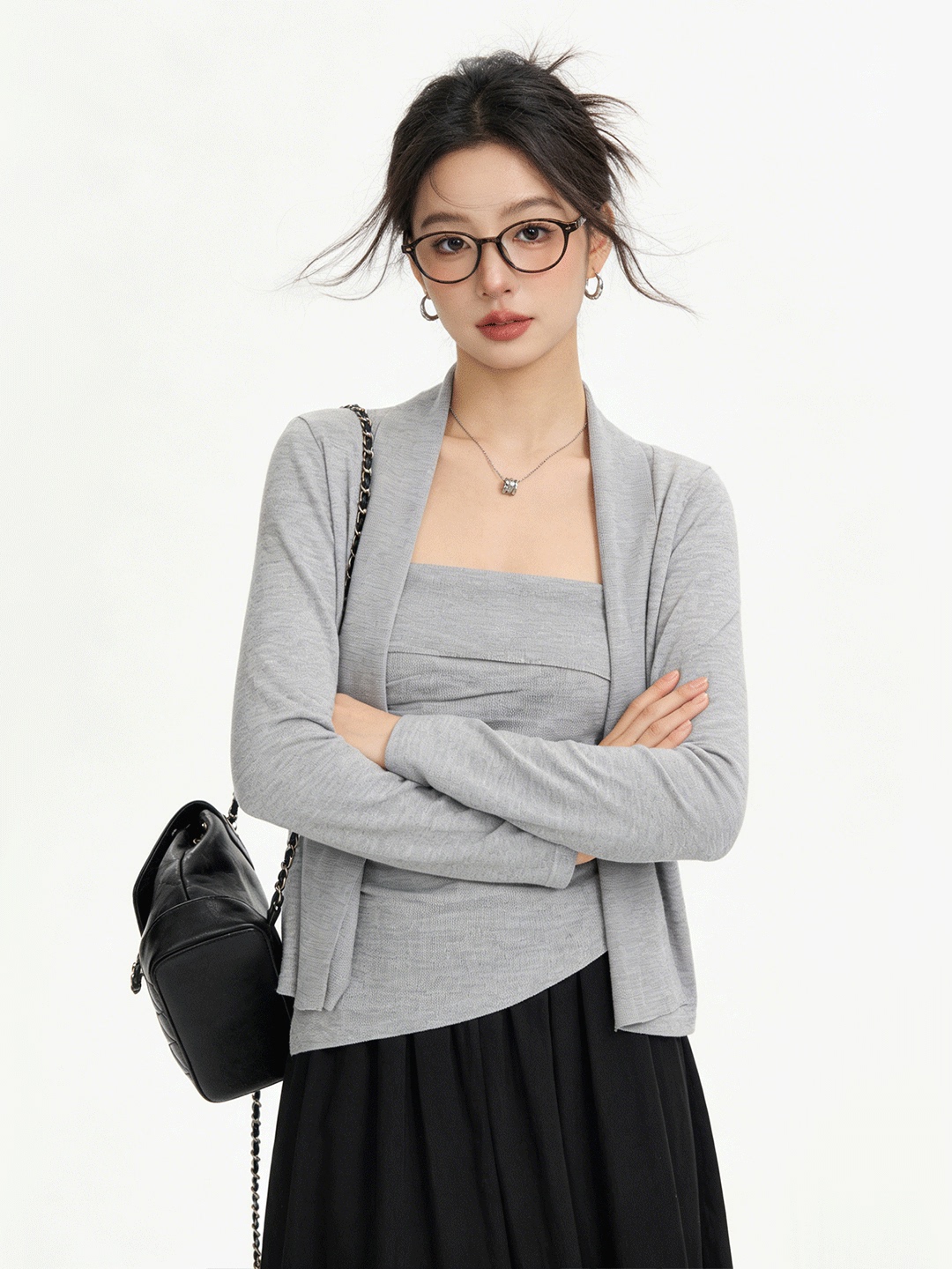 Ensemble deux pièces tricoté c - Lifestyle In Korean avis et prix