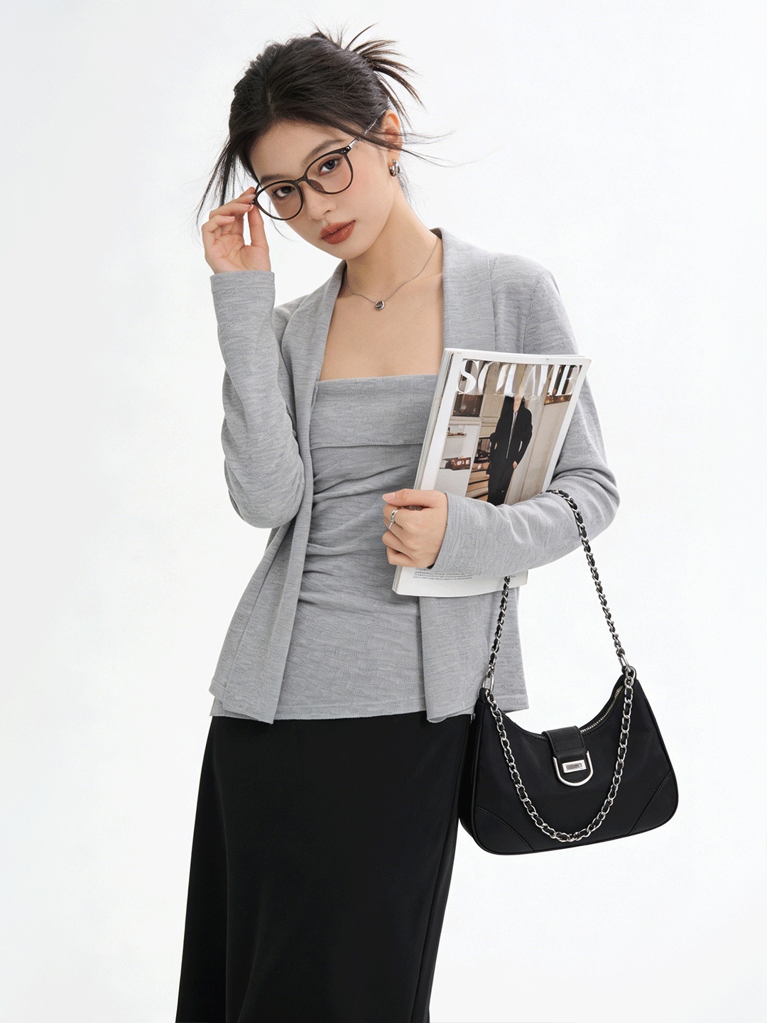 Ensemble deux pièces tricoté c - Lifestyle In Korean avis et prix