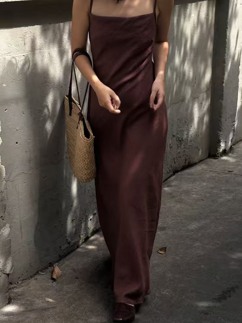 Robe longue d'été élégante de  - Lifestyle In Korean avis et prix